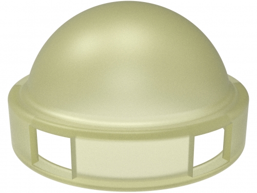 140 Degree Diffuser For Strobe Apollo S (Yellow)
